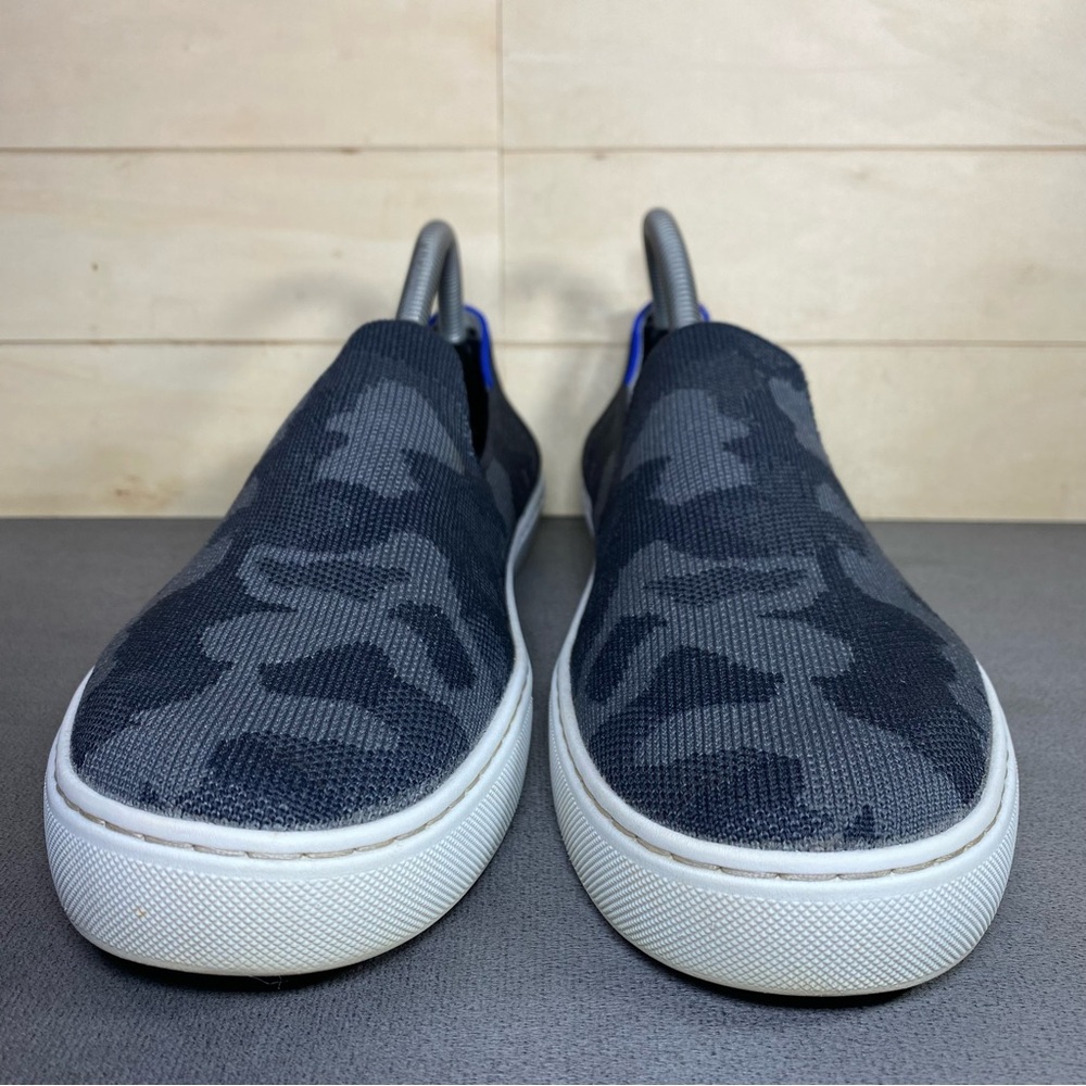 Rothy's The Original Slip-Ons Grey Camo Women's Size 11 Shoes Knit Sneakers - Picture 5 of 11